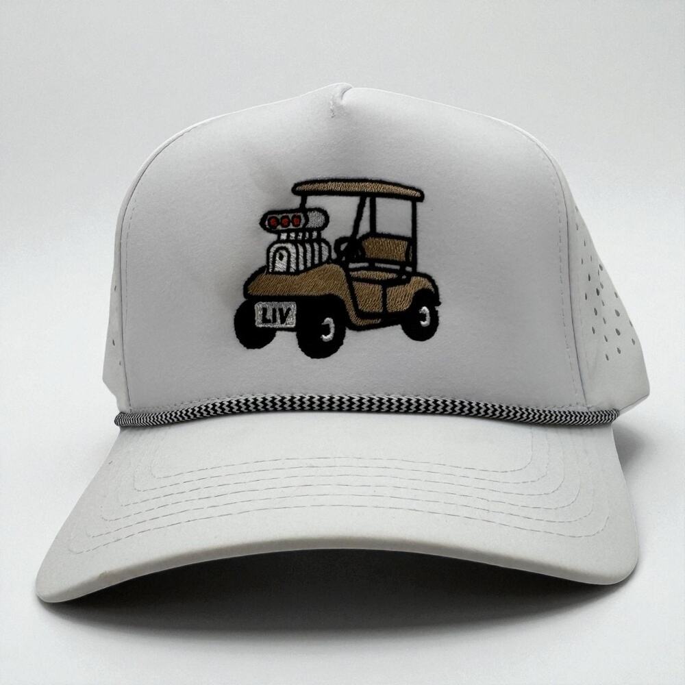 LIV Detroit (Version 2) | White Rope Hat | Mad Capper Texas